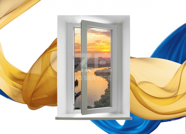 Одностворчатое окно Ze модель 3.0
